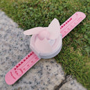 idrop Small Watch USB Mini Fan / Kipas USB Jam Lengan / 啪啪带卡通手表风扇