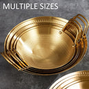 idrop Golden Nonstick Honeycomb Anti Scratch Resistant Kitchen Cooking Wok / Periuk Memasak Honeycomb Masak Tidak Lekat  / 金色不粘蜂窝防刮耐厨房烹饪炒锅