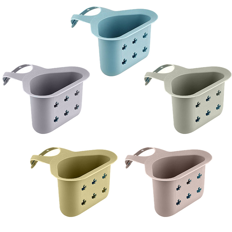 idrop Triangular Drain Hanging Sink Basket / Bekas Segi tiga Sinki / 塑料三角沥水挂篮