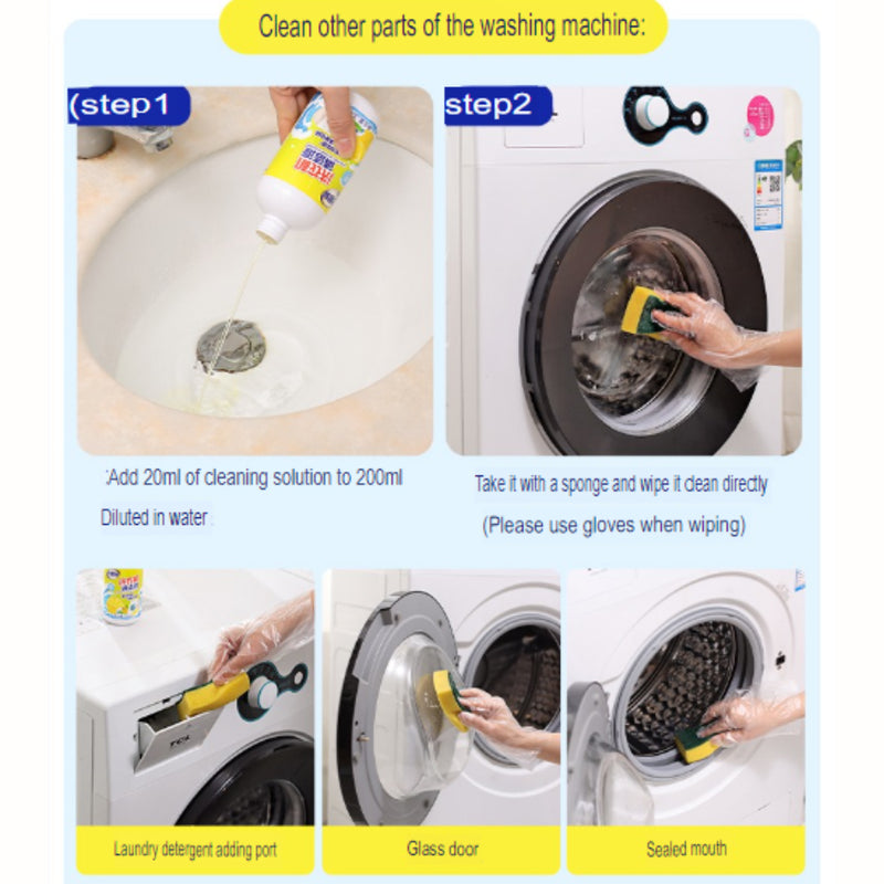 idrop  [ 300ml ] Washing Machine Cleaning Liquid / Cecair Pencuci Mesin Basuh / 300ML洗衣机清洁液(老管家)