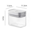 idrop [ 500ml ] Easy Buckle Plastic Rectangle Sealed jar ( 2pcs / 4pcs ) / Bekas Simpanan Makanan Kering 500ml / 0.5L塑料易扣密封罐