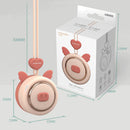 idrop Cute Bear Lanyard Fan Mini Rechargeable USB Portable Fan / Kipas Kecil Mudah Alih Corak Beruang / 萌趣小熊挂绳风扇