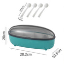 idrop 4 Compartment Seasoning Jar / Bekas Penyimpanan Rempah Perencah / 4格调味罐