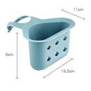 idrop Triangular Drain Hanging Sink Basket / Bekas Segi tiga Sinki / 塑料三角沥水挂篮