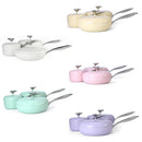 idrop [ 18CM + 28CM + 30CM ] Pebble Pot Nonstick Pot & Pan Set / Set Periuk masak Nonstick / 鹅软石不粘锅