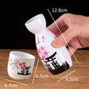 idrop Japanese Ceramic Sake Pot Set / Set Seramik Minum Sake Jepun / 日式陶瓷清酒壶套装
