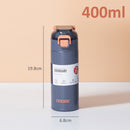 idrop 400ml 500ml Leisure Thermos Drinking Cup 316 Stainless Steel / Botol Cawan Minuman Keluli Tahan Karat / 400ML-500ML道奇瓦力休闲保温杯 (316不锈钢)