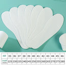 idrop [ 10PCS ] Disposable Pulp Shoe Insole Breathable & Moisture Absorption Foot Pad / 10 Keping Alas Tapak Kasut Pakai Buang Serap Air / 一次性纸浆鞋垫木浆防臭吸湿排汗超薄男女款透气卫生批发吸汗鞋垫