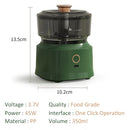 idrop  350ML Smart Electric Food Blender Chopper Processor USB Rechargeable / Mesin Pengisar Makanan Elektrik Boleh Mengecas / 350ML 智能电动食品搅拌机切碎机处理器 USB 可充电