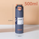 idrop 400ml 500ml Leisure Thermos Drinking Cup 316 Stainless Steel / Botol Cawan Minuman Keluli Tahan Karat / 400ML-500ML道奇瓦力休闲保温杯 (316不锈钢)