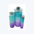 idrop [ 3PCS SET ] Drinking Water Bottle Gradient Color 300ml 800ml 2000ml / Set 3IN1 Botol Minuman Warna-warni  / (2000+800+300ML)圆形三件套渐变色塑料 水壶套装