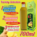 idrop [ 700ml ] MINUMAN BOTANI Enzim Halia Bentong atau Halia & Cuka Pulut [ Ada Gula / Tiada Gula ] / BOTANICAL BEVERAGE Bentong Ginger Enzyme or Ginger & Glutinous Rice Vinegar [ Sugar / No Sugar ] / [ 700ml ] 生姜糯米醋植物饮料 [ 糖 / 无糖 ]