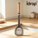 idrop Heat Resistant Silicone Rice Spoon Soup Ladle Spatula Slotted Spoon Stand Up Cooking Utensil Non Stick Kitchen Sudu Nasi Silikon Tahan Panas Senduk Sup Spatula Senduk Bertapis Alat Memasak Berdiri Sesuai Untuk Kuali Tidak Lekat Peralatan Dapur (S)