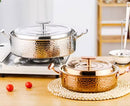Dubai Stainless Steel Hot Pot Portable Thickened Stockpot Chafing Dish