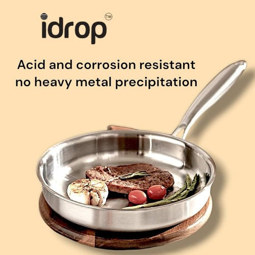 idrop 9PCS Premium Stainless Steel Cookware Set / Set Alat Memasak Keluli Tahan Karat Premium 9PCS