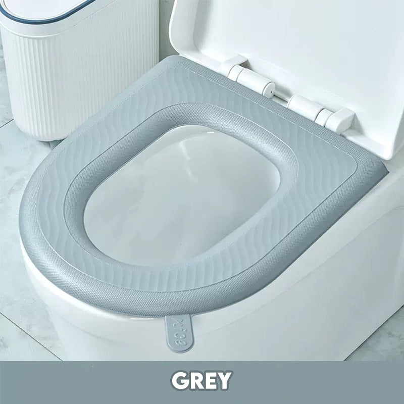 idrop Solid Color Foam Silicone Toilet Seat / Tempat Duduk Tandas Silikon Buih Warna Pepejal / 纯色泡沫硅胶马桶垫
