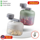Idrop 250ML Three-Speed Hand-Operated Speed Blender Chopper / Pengisar Makanan 3 dalam 1 /  三档手摇调速料理机