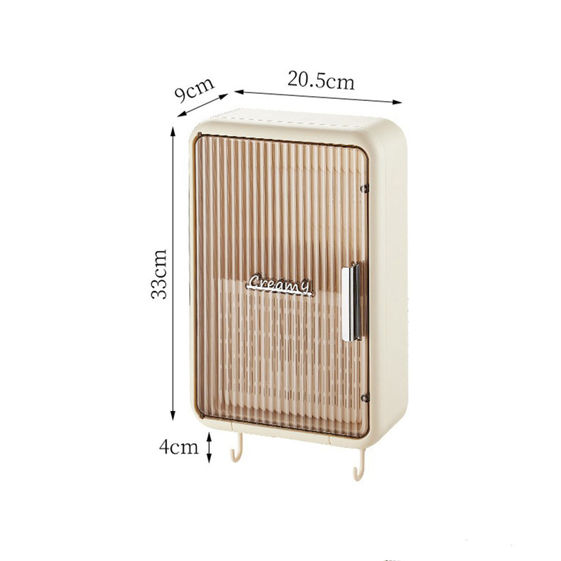 idrop Wall-Mounted Plastic Chopstick Cage / Sangkar Penyepit Plastik Yang Dipasang Di Dinding / 壁挂式塑料筷笼