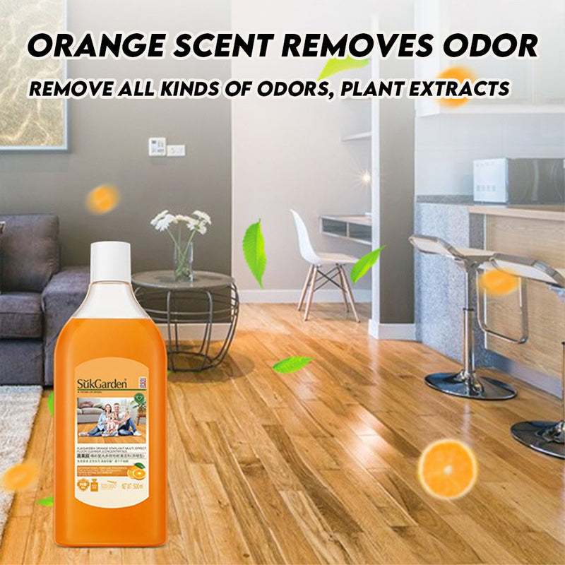 idrop 500G Orange Starlight Multi-effect Floor Cleaner / Pembersih Lantai Berbilang Kesan Cahaya Bintang Jingga 500G / 500G橘彩星光多效地板清洁剂