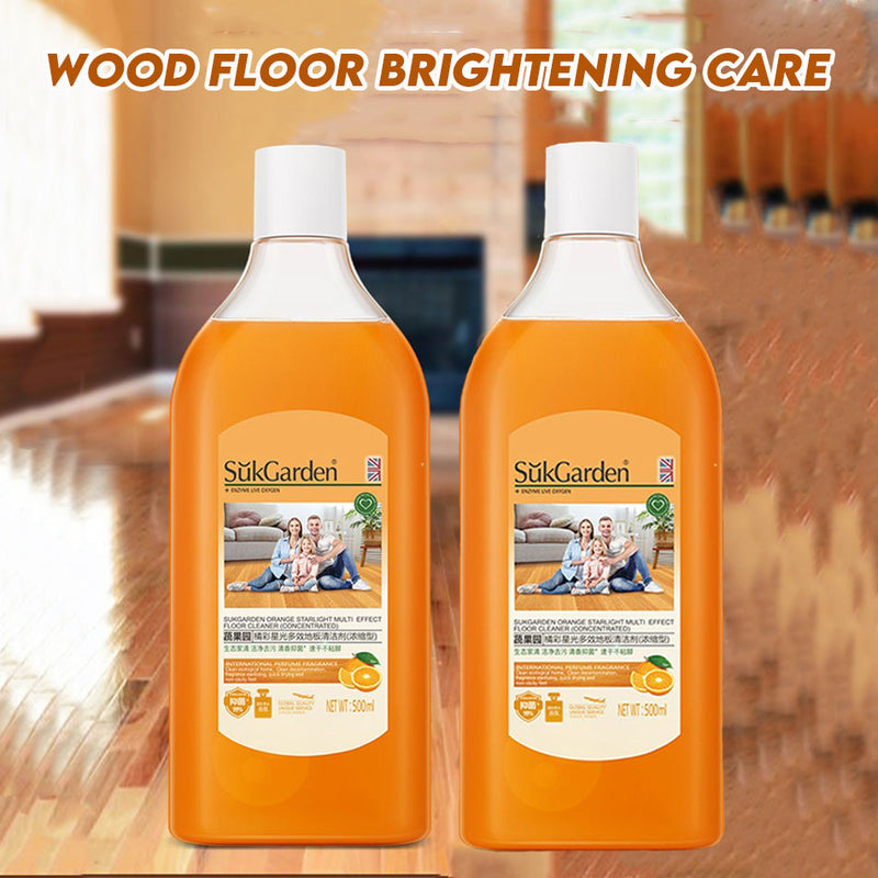 idrop 500G Orange Starlight Multi-effect Floor Cleaner / Pembersih Lantai Berbilang Kesan Cahaya Bintang Jingga 500G / 500G橘彩星光多效地板清洁剂