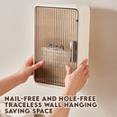 idrop Wall-Mounted Plastic Chopstick Cage / Sangkar Penyepit Plastik Yang Dipasang Di Dinding / 壁挂式塑料筷笼