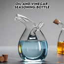 idrop Dwarf Eggplant/ Grape Double-Layer Glass Oil Bottle / Botol Minyak Kaca Dua Lapisan Terung Kerdil/ Anggur / 矮茄子/内葡萄双层玻璃油壶