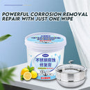 idrop 500G Stainless Steel Corrosion Repair Paste +Sponge Wipe / Tampal Pembaikan Kakisan Keluli Tahan Karat 500G + Lap Span / 500G 不锈钢腐蚀修复膏+ 海绵擦