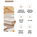 idrop Water-Free Electric Heating Lunch Box / Kotak Makan Tengah Hari Pemanasan Elektrik Tanpa Air / 免水电热饭盒