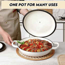 idrop Versatile Cast Iron Wok Perfect for 30CM Ideal for Stir-Frying, Searing, and Slow Cooking / Wok Besi Cor Serbaguna Ideal untuk Menggoreng, Menumis, dan Memasak Perlahan