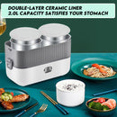 idrop 2L Square Three-Layer Steamed Rice Box / Kotak Nasi Kukus Tiga Lapis Persegi 2L / 2L方形三层蒸煮饭盒