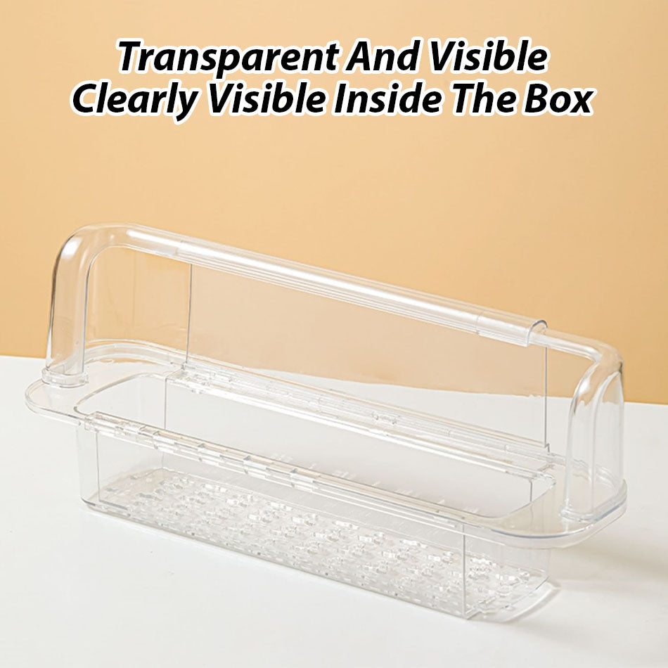 idrop Telescopic Drain Storage Rack With Water Retaining Strip Set / R