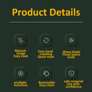 Idrop 250ML Three-Speed Hand-Operated Speed Blender Chopper / Pengisar Makanan 3 dalam 1 /  三档手摇调速料理机