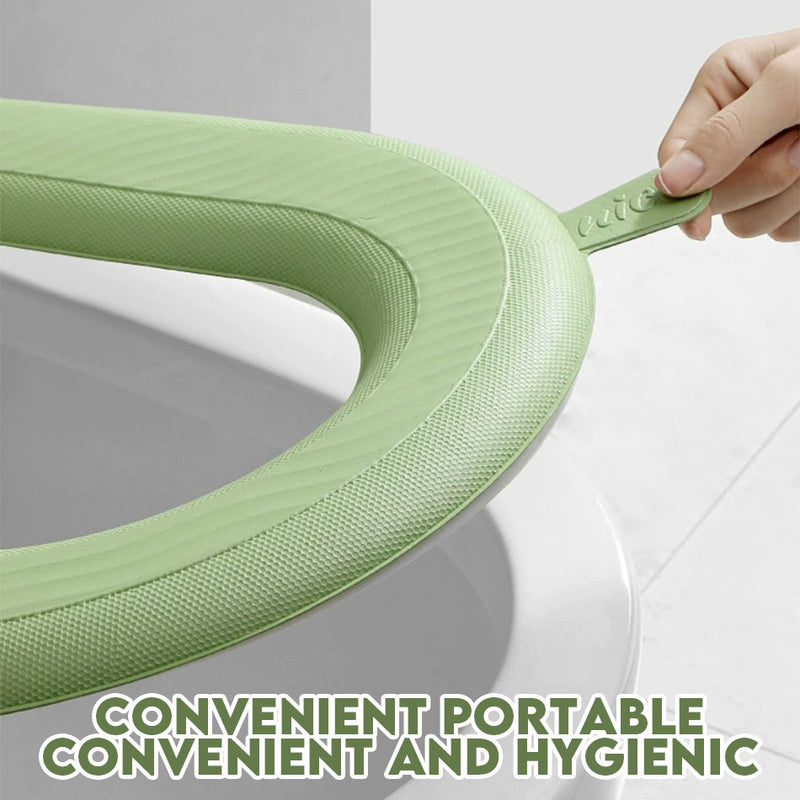 idrop Solid Color Foam Silicone Toilet Seat / Tempat Duduk Tandas Silikon Buih Warna Pepejal / 纯色泡沫硅胶马桶垫