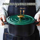 idrop 2800ML Green French Clay Pot / Periuk Tanah Liat Perancis Hijau 2800ML / 2800ML小号法陶锅