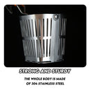 idrop Stainless Steel Open And Close Hot Pot Spoon / Keluli Tahan Karat Buka Dan Tutup Sudu Periuk Panas /  不锈钢开合式火锅勺