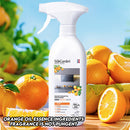 idrop 500G Vegetable And Fruit Garden Orange Star Light Oil Stain Remover / 500G Sayur-sayuran Dan Buah-buahan Taman Jingga Star Light Minyak Penghilang Noda / 500G蔬果园橘彩星光油污净
