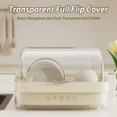 idrop Dish rack with lid / Rak pinggan mangkuk dengan penutup / 碗架带盖