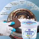 idrop 500G Stainless Steel Corrosion Repair Paste +Sponge Wipe / Tampal Pembaikan Kakisan Keluli Tahan Karat 500G + Lap Span / 500G 不锈钢腐蚀修复膏+ 海绵擦