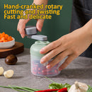 Idrop 250ML Three-Speed Hand-Operated Speed Blender Chopper / Pengisar Makanan 3 dalam 1 /  三档手摇调速料理机