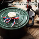 idrop 2800ML Green French Clay Pot / Periuk Tanah Liat Perancis Hijau 2800ML / 2800ML小号法陶锅