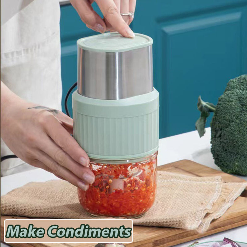idrop 3IN1 Meat Grinder With 3 Glasses / Pengisar Daging 3IN1 Dengan 3 Gelas / 3IN1 绞肉机含3个玻璃杯