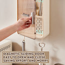 idrop Wall-Mounted Plastic Chopstick Cage / Sangkar Penyepit Plastik Yang Dipasang Di Dinding / 壁挂式塑料筷笼