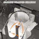 idrop 4 Hook Bracket Mop Clip / Klip Mop Kurungan 4 Cangkuk / 4挂钩托把架拖把夹