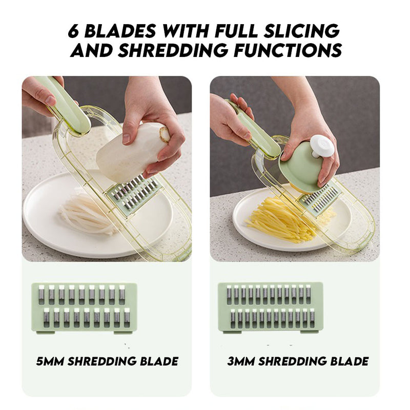 idrop Handle Vegetable Cutter / Mengendalikan Pemotong Sayur / 手柄切菜器