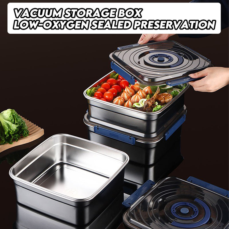 idrop 4L/5L/6L Stainless Steel Crisper Box / Kotak Crisper Keluli Tahan Karat / 不锈钢保鲜盒