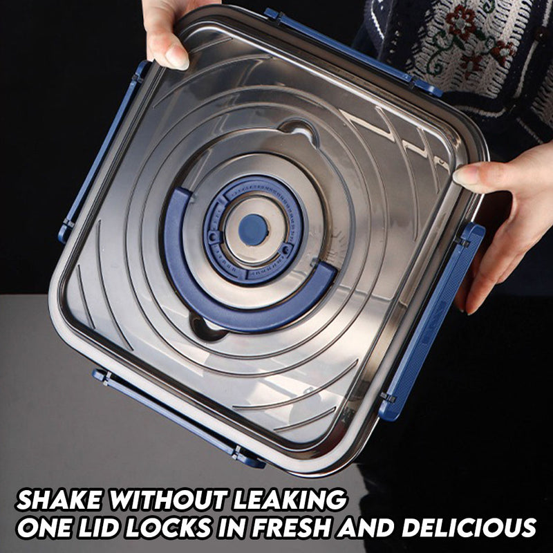 idrop 4L/5L/6L Stainless Steel Crisper Box / Kotak Crisper Keluli Tahan Karat / 不锈钢保鲜盒