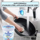 idrop 500G Stainless Steel Corrosion Repair Paste +Sponge Wipe / Tampal Pembaikan Kakisan Keluli Tahan Karat 500G + Lap Span / 500G 不锈钢腐蚀修复膏+ 海绵擦