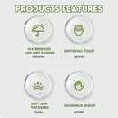 idrop Solid Color Foam Silicone Toilet Seat / Tempat Duduk Tandas Silikon Buih Warna Pepejal / 纯色泡沫硅胶马桶垫