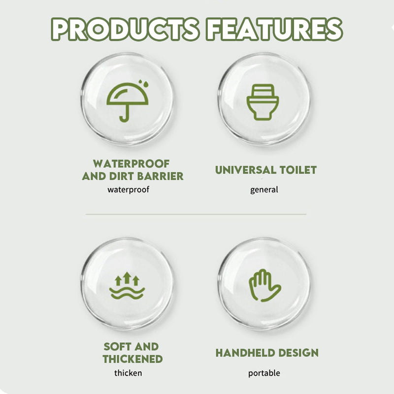 idrop Solid Color Foam Silicone Toilet Seat / Tempat Duduk Tandas Silikon Buih Warna Pepejal / 纯色泡沫硅胶马桶垫