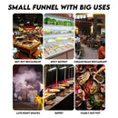 idrop Stainless Steel Open And Close Hot Pot Spoon / Keluli Tahan Karat Buka Dan Tutup Sudu Periuk Panas /  不锈钢开合式火锅勺